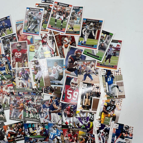 Troy Polamalu Rookie + 150+ NFL Football Card Lot 90s 2000s Topps Fleer UD