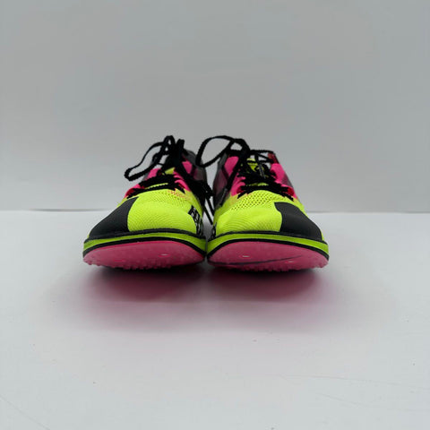 Nike ZoomX Dragonfly XC Volt Pink Black Cross Country Shoes Size 10.5