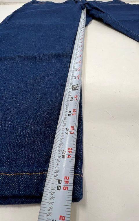Vintage Wrangler Men's Cowboy Cut Relaxed Fit Blue Denim Jeans Sz 48x30 NWT