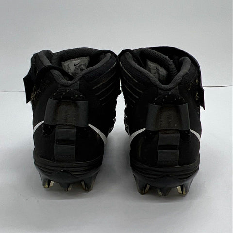 Nike Force Savage Elite 2 TD Black White Football Cleats Size 8