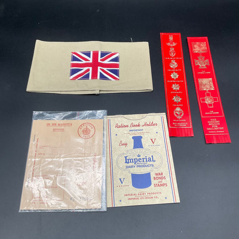British WWII Home Front Replica Lot Imperial War Museum Reproductions 15pc Boxed