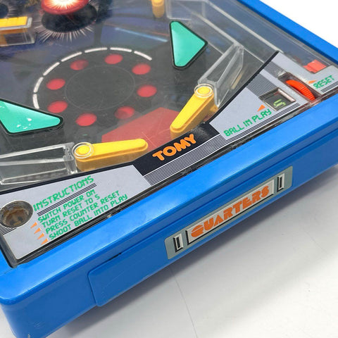 Tomy Astro Shooter Vintage Tabletop Pinball Game Retro Space Arcade Toy As-Is