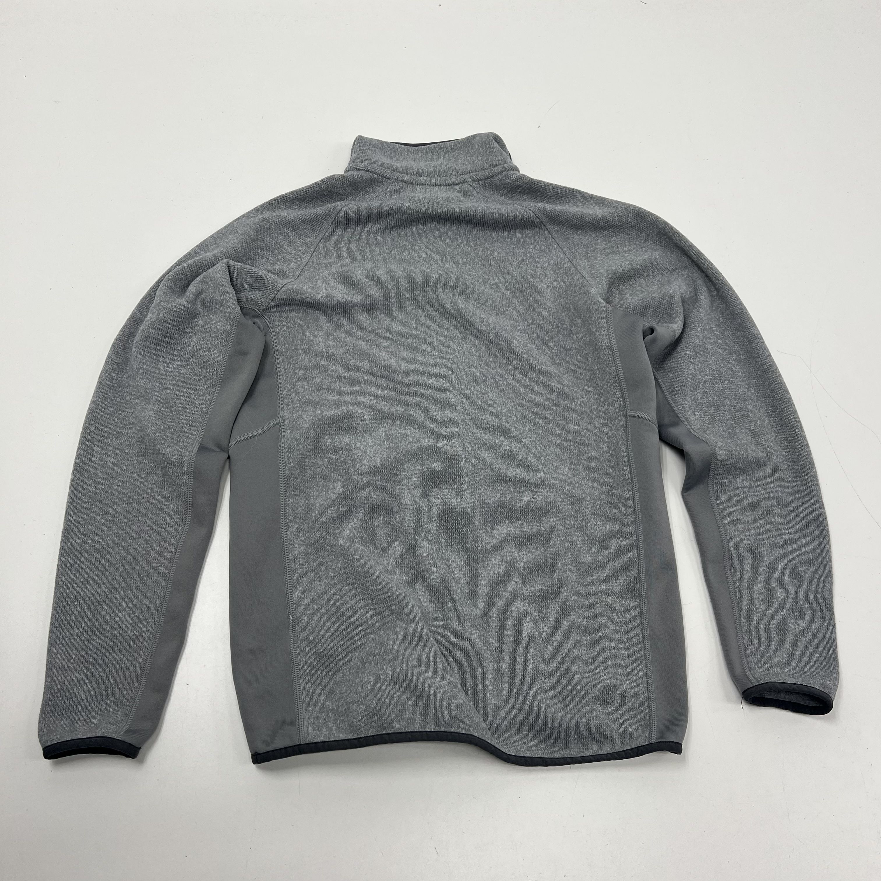 Patagonia Gray Better Sweater Fleece Quarter Zip Pullover Men's Size S