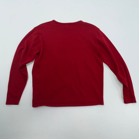 Vintage Casual Corner Red Long Sleeve Sweater Women's Size Small