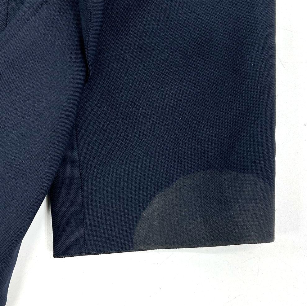 Lot of 2 Vintage 80s Navy & Gray Herringbone Tweed Blazer Sport Coat Men's 54L