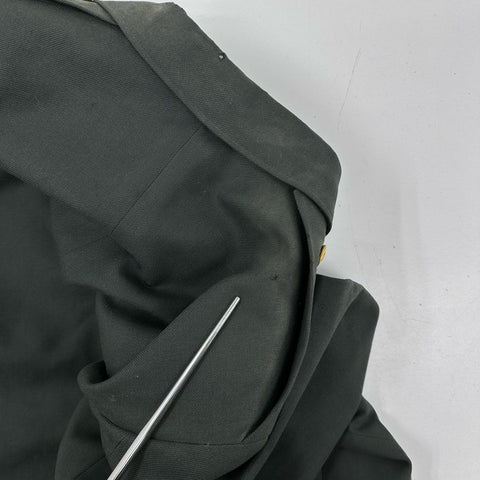 Vintage US Army Dress Jacket SHAEF Patch Technician Rank Uniform Sz 36 Long
