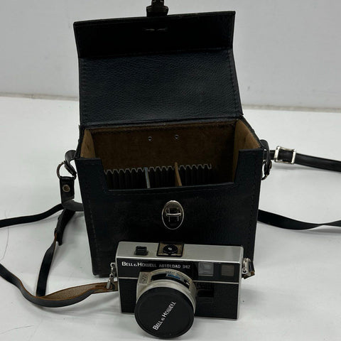 Vintage Bell & Howell Camera Lot 3 Pieces Autoload 342 127 323 Electric Eye 8mm