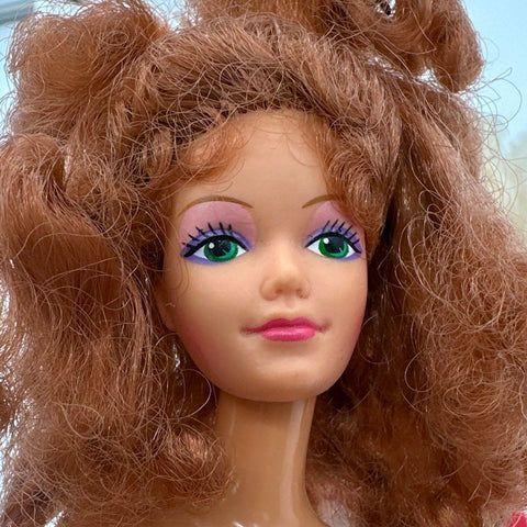 Barbie Mattel Doll Lot Vintage 1980s 1990s 4 Pieces Mixed Blonde Redhead