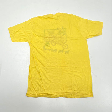 Vintage 1983 All Alaska Sweepstakes Dog Sled Race Single Stitch Eberj Sz XL