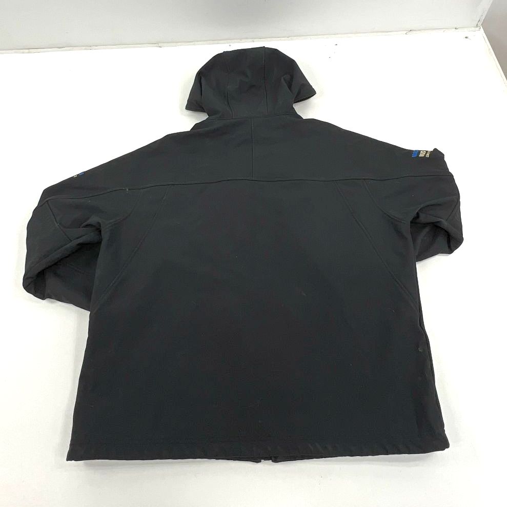 Men's Carhartt Black Soft Shell Full Zip Coat Jacket J682 BLK - Size XL
