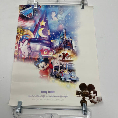 Vintage 90s 00s Movie Poster Lot Disney Pocahontas Jurassic Park III 100 Years