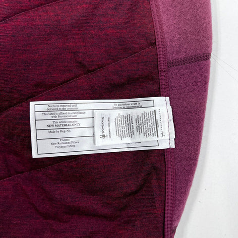 Smartwool Women's Smartloft Pull-On Skirt Black Cherry Quilted Sz XL NWT