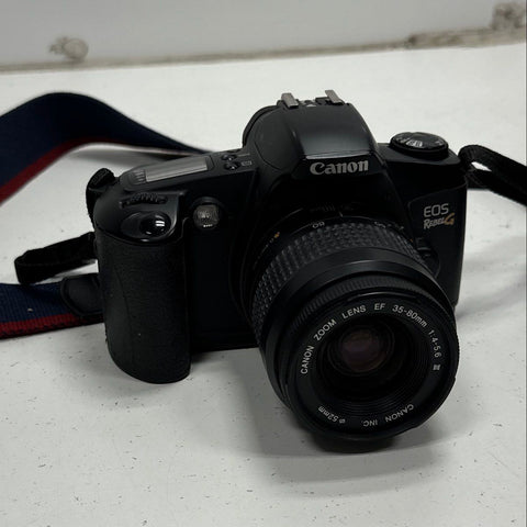 Vintage Canon EOS Rebel G 35mm SLR Film Camera Kit 35-80mm & 28-300mm Lenses