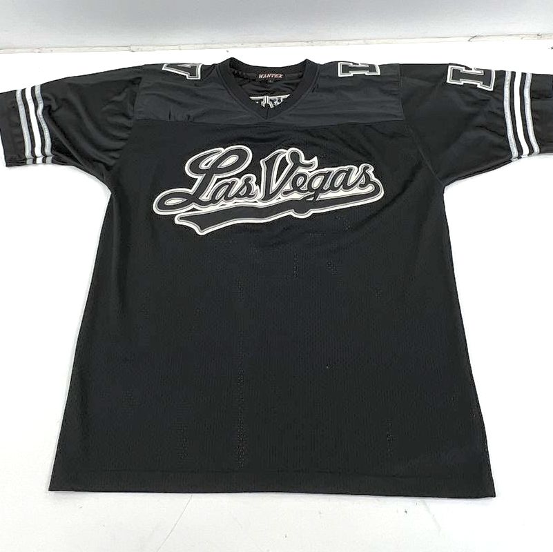 Jersey Lot 2 Las Vegas Los Angeles Football Baseball Style Wantex Choice L XL