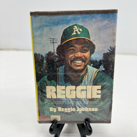 Vintage 1975 Reggie Jackson Book A Season with a Superstar 1st Edition HC