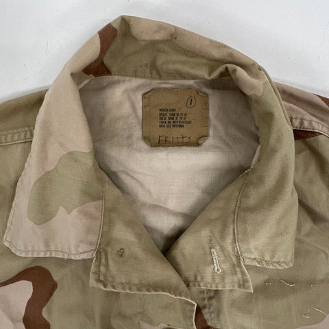 Vintage 80s 90s US Military Lot 3 Camo BDU DCU Field Jacket Shirt Men's S M