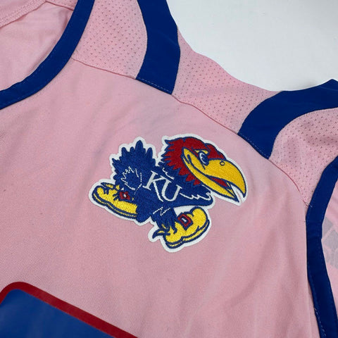 Adidas Women's University of Kansas Jayhawks Basketball Jersey Pink #5 Sz M