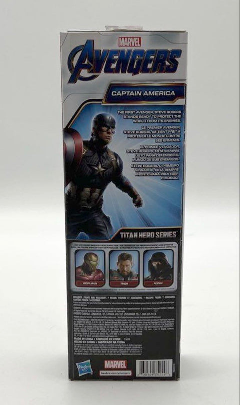 Hasbro Captain America Marvel Avengers Titan Hero Series 12 Inch Figure 2018 NIB