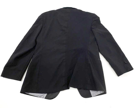 Vintage 90s Christian Dior Monsieur Men's Black Tuxedo Dinner Jacket Sz 40S