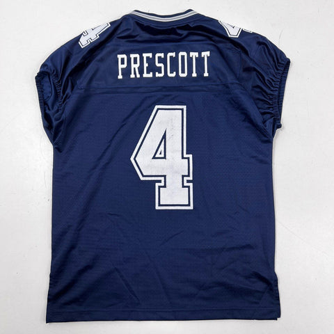 NFL Pro Line Men's Dallas Cowboys Dak Prescott #4 Jersey Navy Blue Sz S