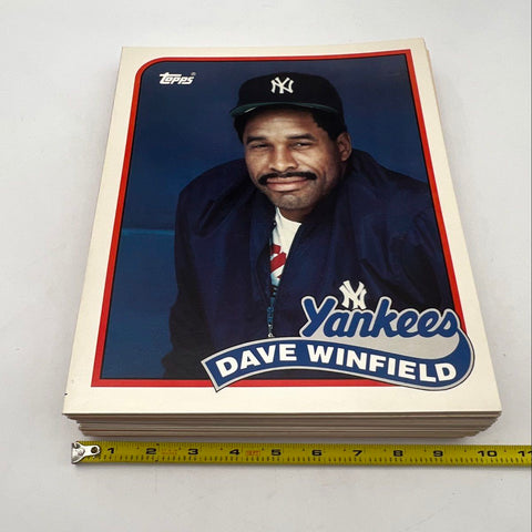 Vintage Topps MLB Baseball Card Folders Lot 1980s George Brett Dave Winfield