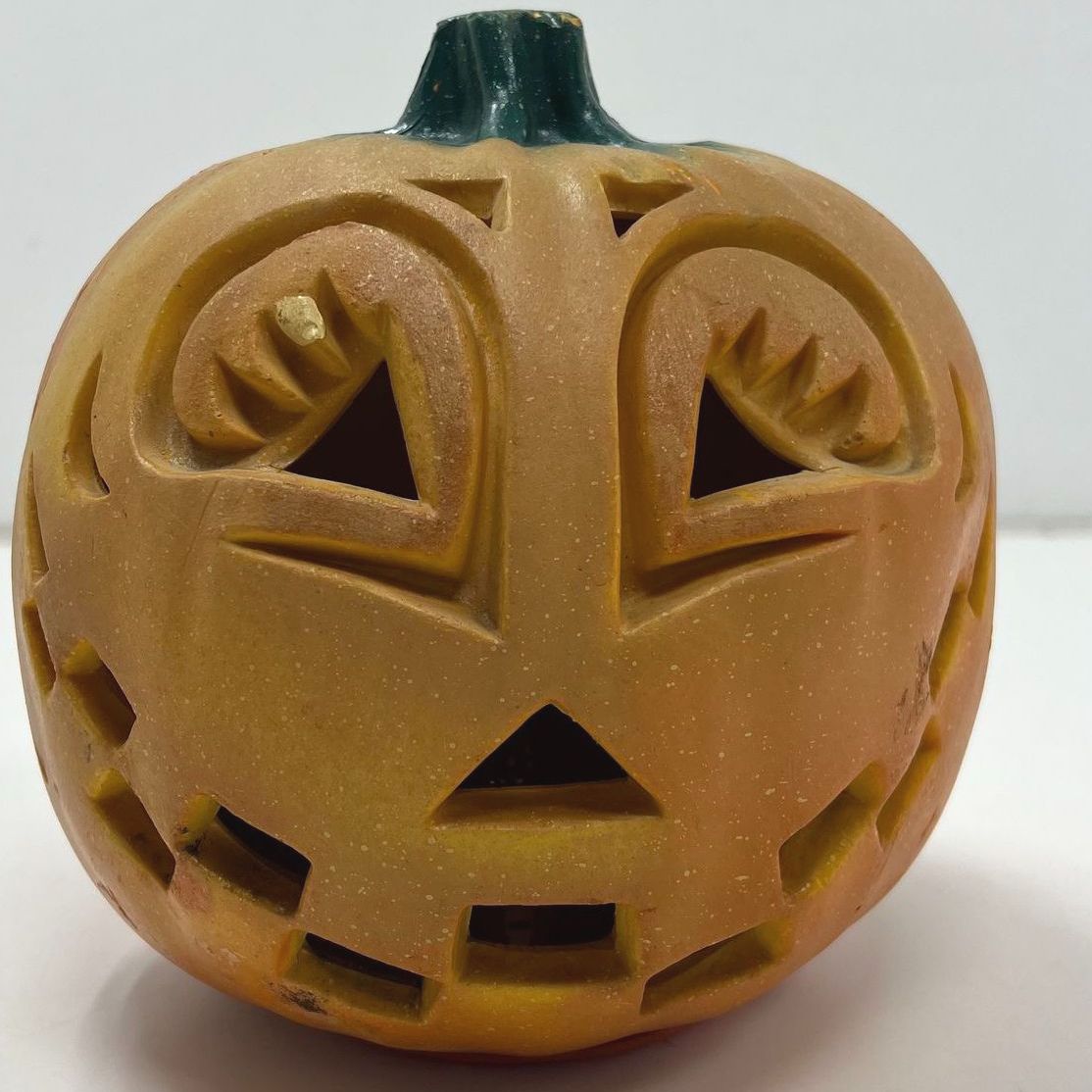 Vintage 1995 Trendmasters Light Up Jack O' Lantern Pumpkin Halloween Decor