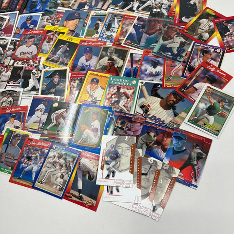 Ken Griffey Jr Pedro Martinez 100+ Card Lot MLB Baseball 90s 2000s Topps Fleer