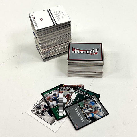 Large NFL Football Card Lot 1000+ Cards Early 2000s Era WOTC Showdown Topps