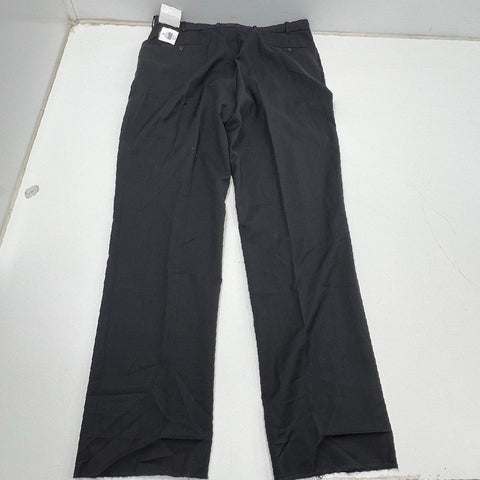Bachrach NWT Charcoal Super 120s Serge Unhemmed Trousers Men's Size 40