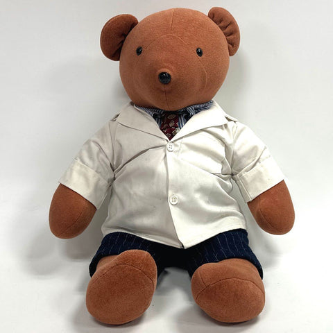 North American Bear Co Plush Teddy Bear Lot Rocky Bearboa & Doctor 2 Pieces