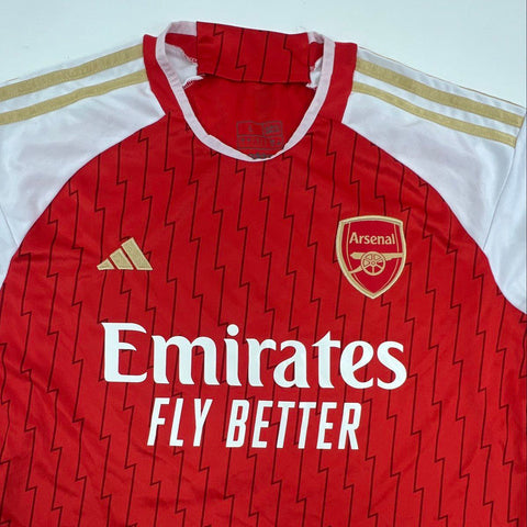 Adidas Arsenal Men's 20/21 Home Soccer Jersey Red #12 Aeroready Size L