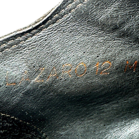 Donald J Pliner Lazaro Espresso Pebbled Leather Slip On Shoes Men's Size 12 M