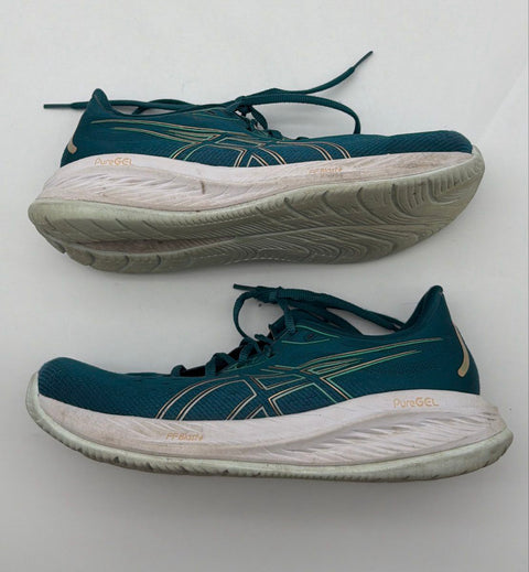 Asics Gel-Cumulus 25 Deep Ocean Teal Women's Running Shoes Size 11.5