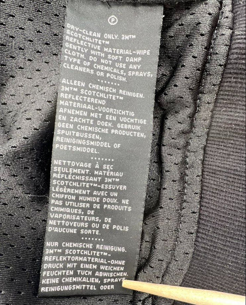 Harley-Davidson Genuine MotorClothes Full Zip Hoodie Reflective Black Sz S