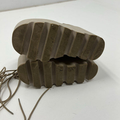 Club Exx Rattler Grip Snakeskin Platform Wedge Combat Boots Women's Size 7