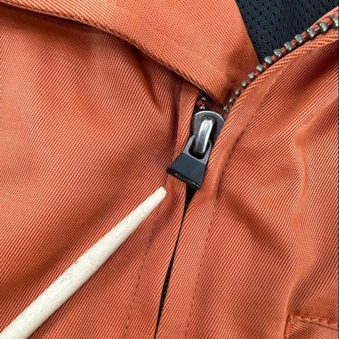 Vintage Harley-Davidson Women's Cotton Nylon Rider Jacket Rust Orange Sz XS