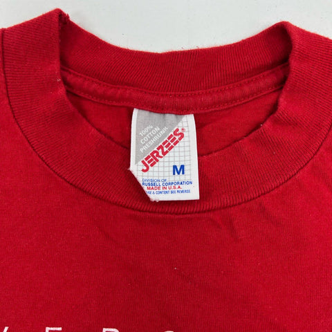 Vintage 1994 Nebraska National Champions Single Stitch Jerzees T-Shirt Sz M