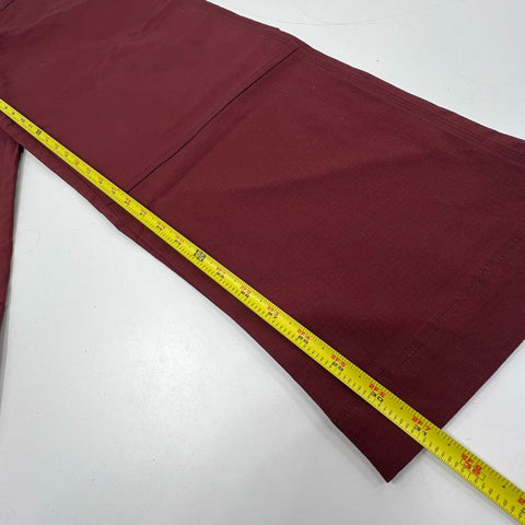 Nike SB Men's Dark Team Red Ripstop Skate Pants Straight Leg Size 36 NWT