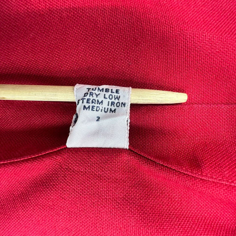 Vintage 90s Ralph Lauren Golf Tilden Button Down Shirt Embroidered Pony Sz XXL