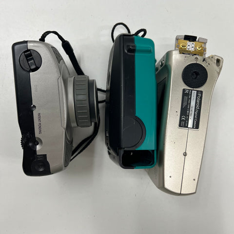 Lot of 4 Petri Polaroid Film Digital Cameras For Parts Repair AS IS