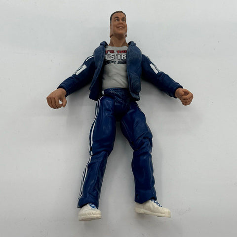 WWE Wrestling Action Figure Lot Austin Cena Dudley Hardy Angle Orton 8 Mixed