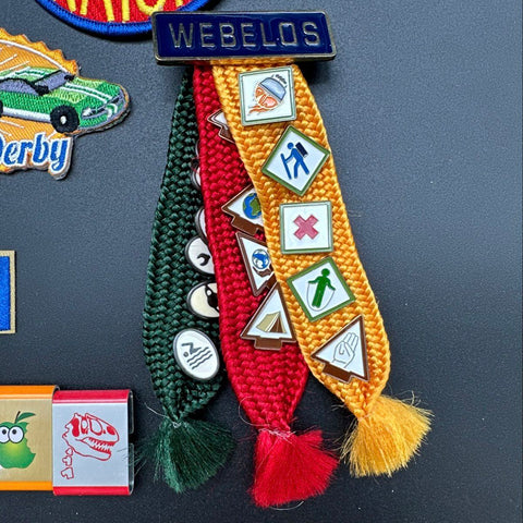 BSA Boy Scouts Memorabilia Lot Approx 60 Pcs Patches Adventure Loops Pins 2010s