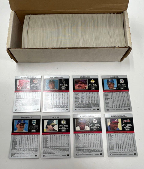 Baseball Card Lot Late 1980s-Early 1990s Donruss Leaf 3 Boxes See Photos