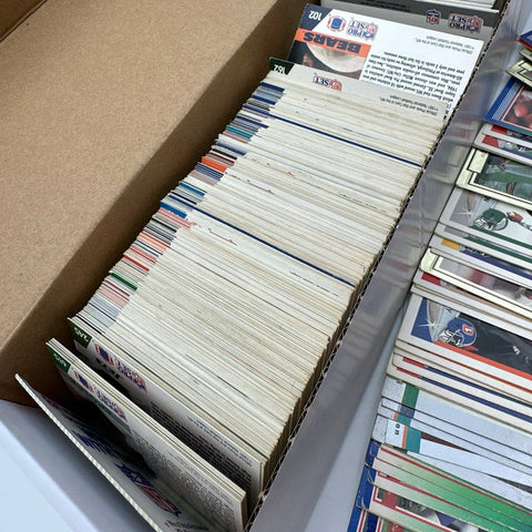 Football Card Lot NFL 1980s-90s Pro Set Score Mixed 5 Lbs See Photos