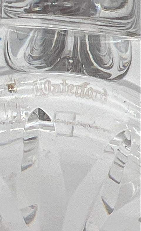 Waterford Glandore Crystal Pitcher Cut Glass Vintage Small Jug