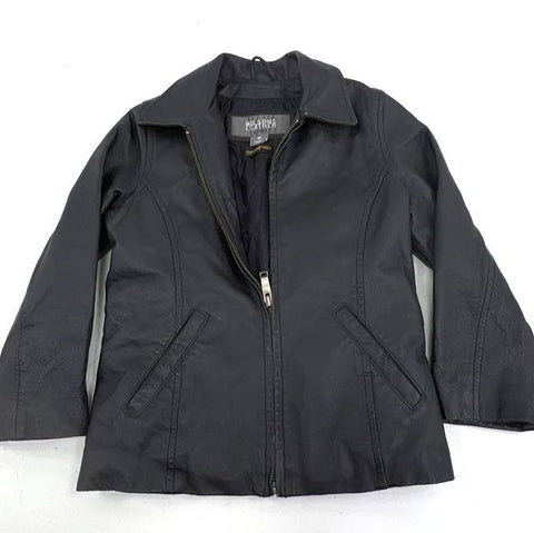 Wilsons Leather Vintage Y2K Black Thinsulate Insulated Jacket Kids Size M