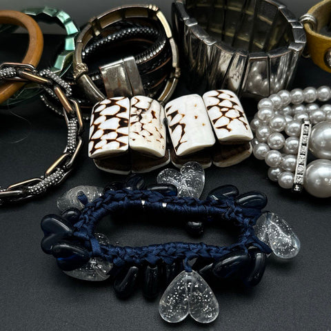 Fashion Jewelry Bracelet Lot 60+ Bangles Beaded Cuffs Paparazzi Boho Styles