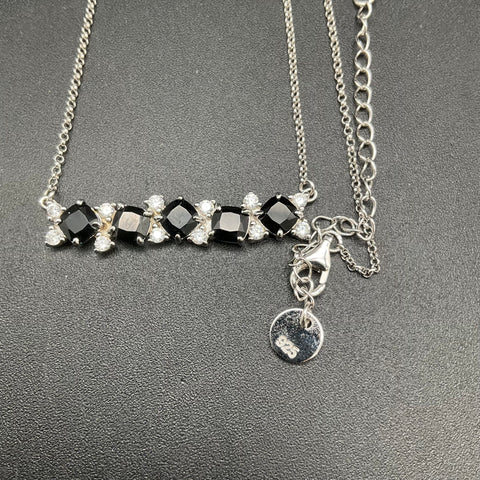 Bomb Party Jewelry Lot of 3 Necklaces 925 Sterling Silver & Silver Tone
