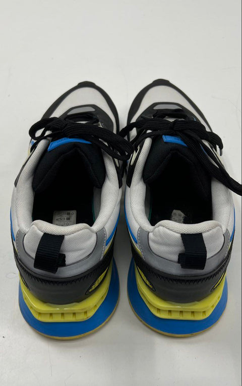 Puma Mirage Sport Remix White Blue Yellow Men's Sneakers Size 13