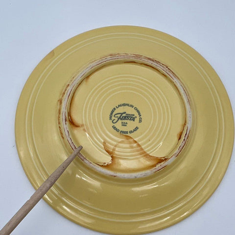 Homer Laughlin Fiesta Yellow Dinnerware 13pc Set Plates Dinner Salad Bread